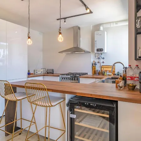 아파트 Gorgeous In With Kitchen 마르베야